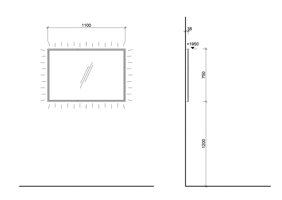 Spiegel frame
