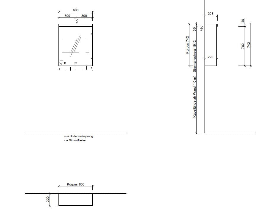 Spiegelschrank even4